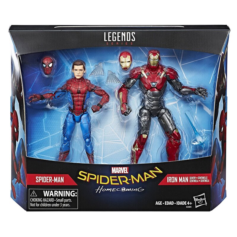 Spider Man Homecoming 2 Pack Spider Man And Iron Man Mark 47 Sentry Mcucollector24